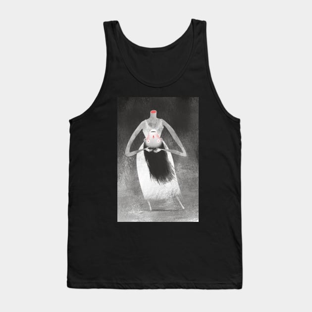 La Llorona Tank Top by Luis San Vicente 